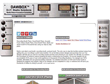 Tablet Screenshot of dawbox.com